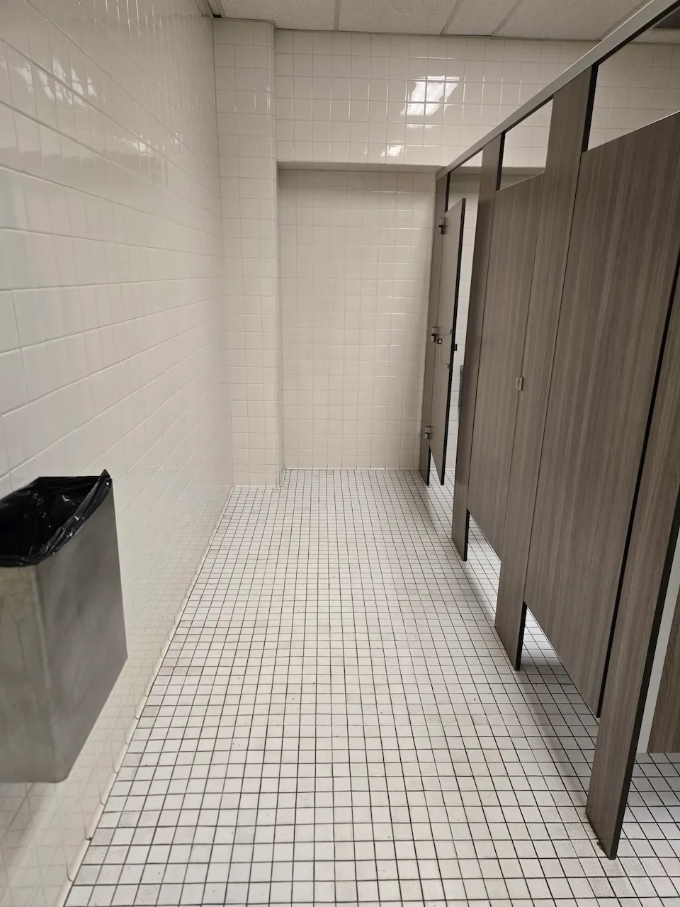 Inside the upstairs bathroom