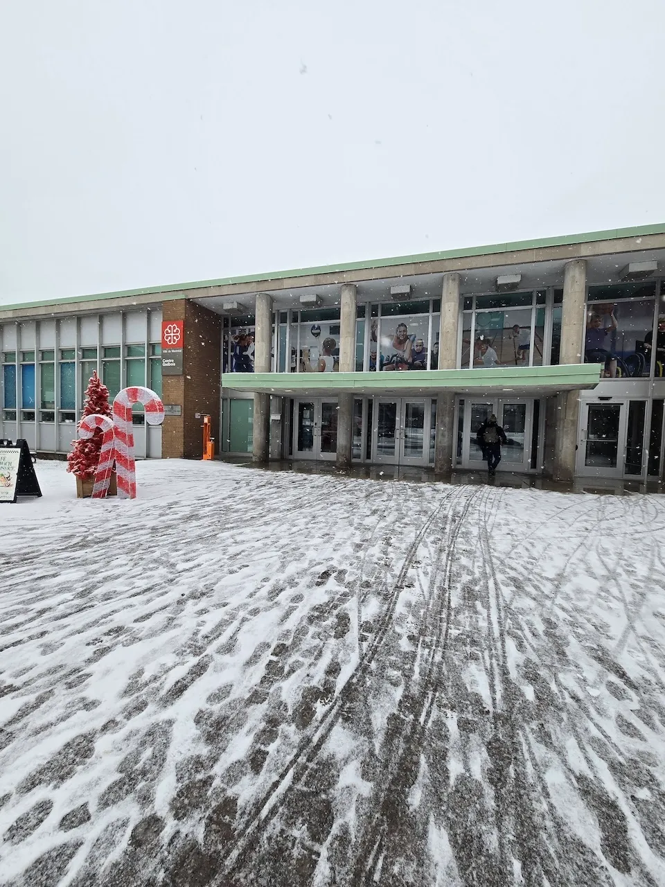 Exterior of the main entrance