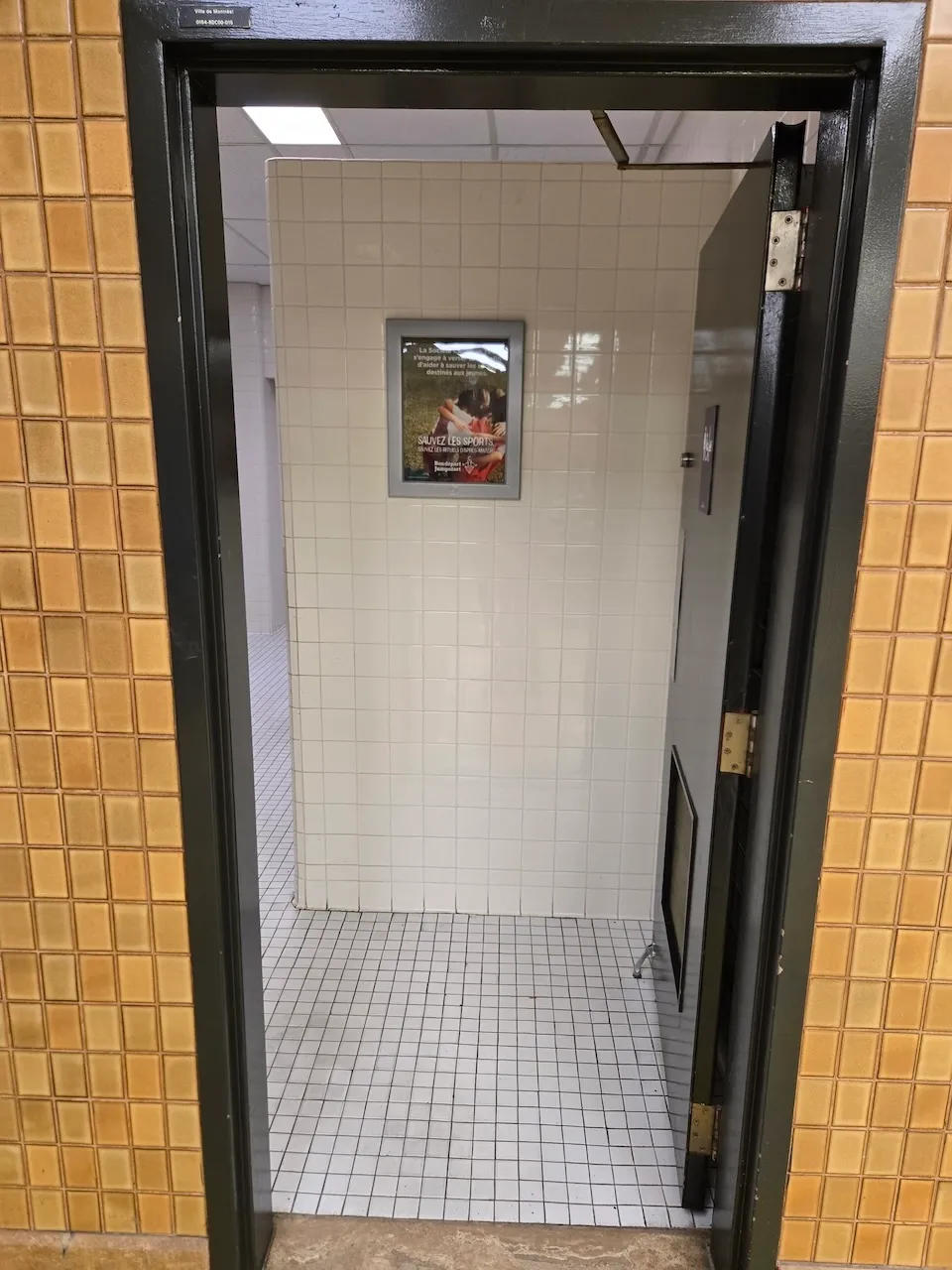 Entrance to the upstairs bathroom