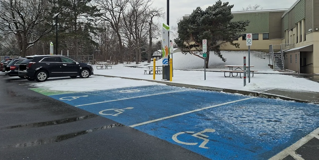 Reserved parking spaces