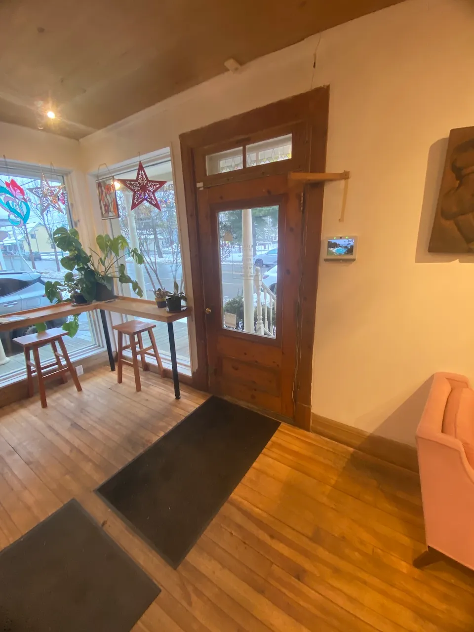 Outdoor entrance (exit view)