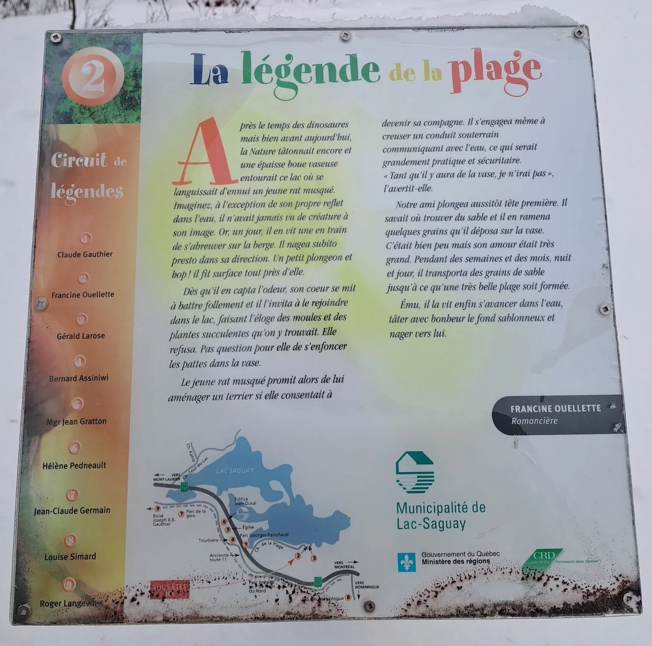 Repère 2 - Plage : La légende de la plage