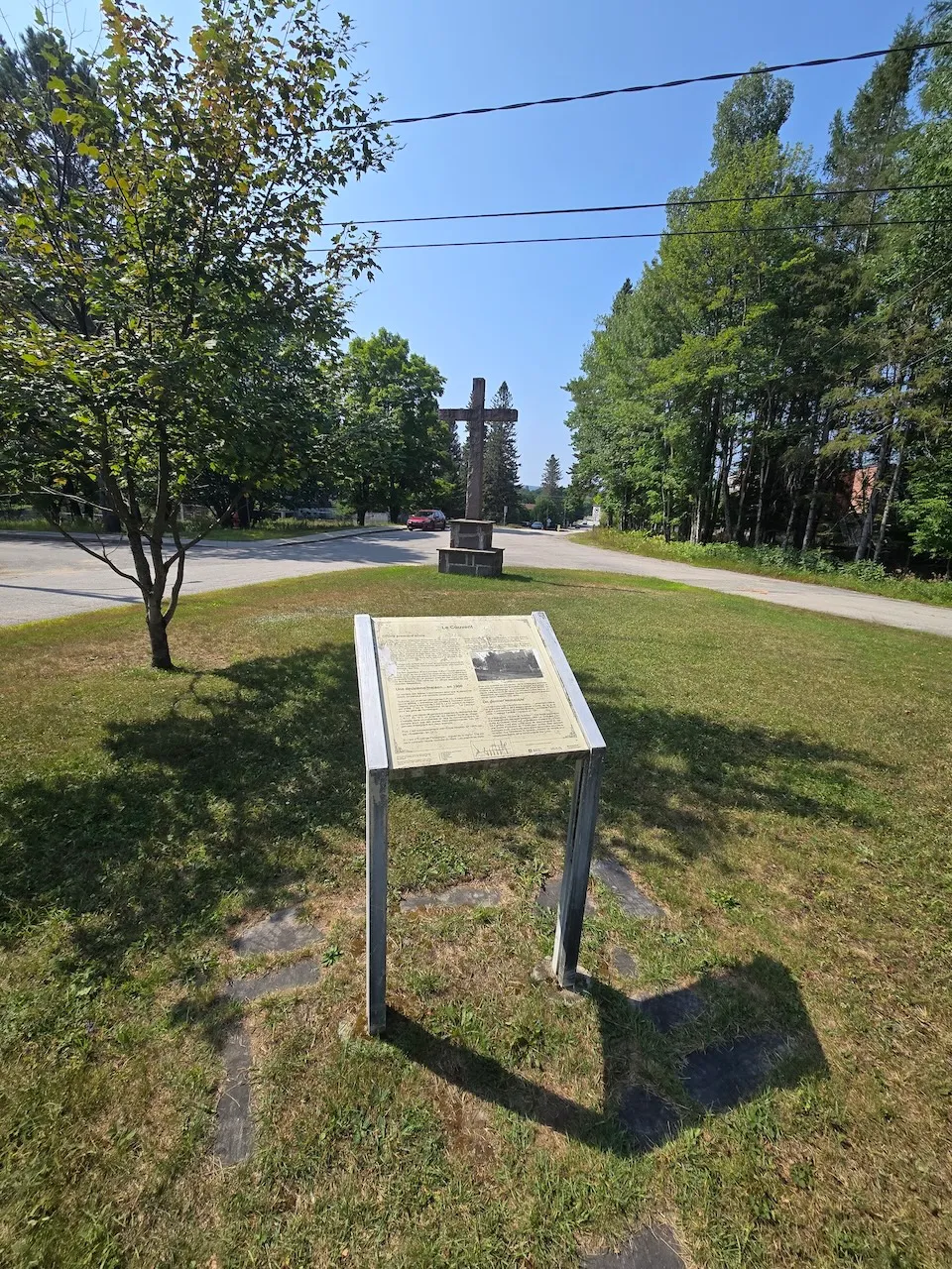 Panneau d'interprétation du circuit