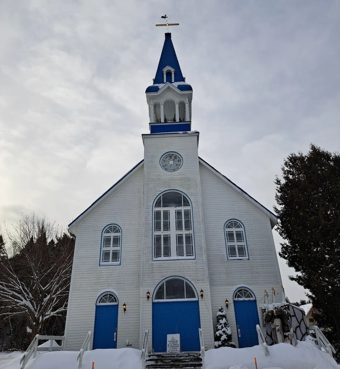 Repère 1 : Église de Saint-Adolphe d'Howard