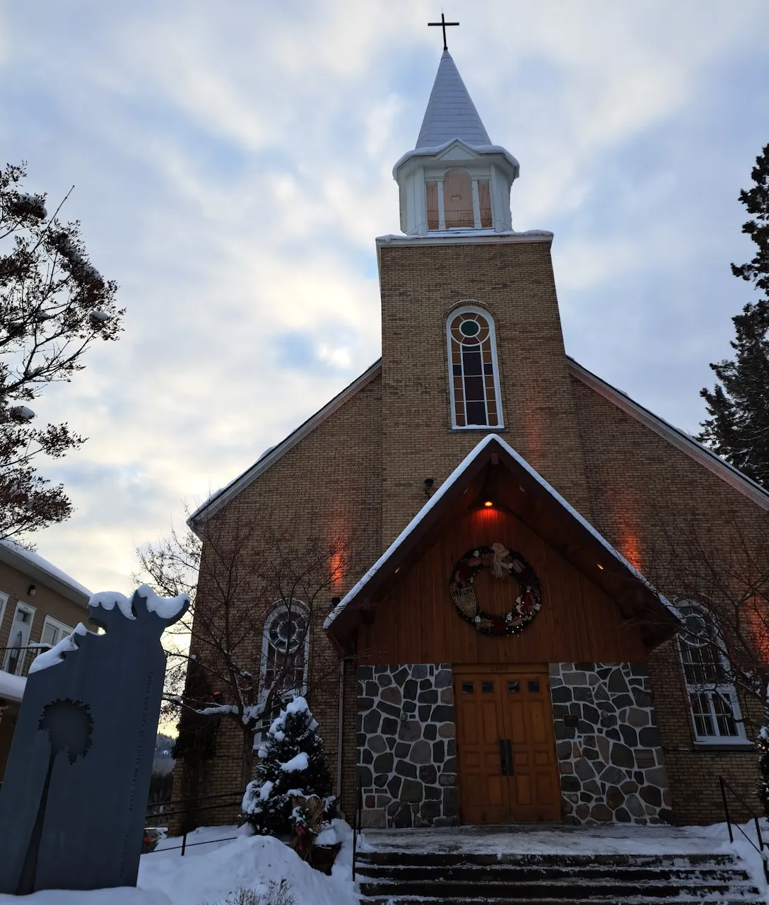 Patrimoine : Repère 11 - Église de Val-David