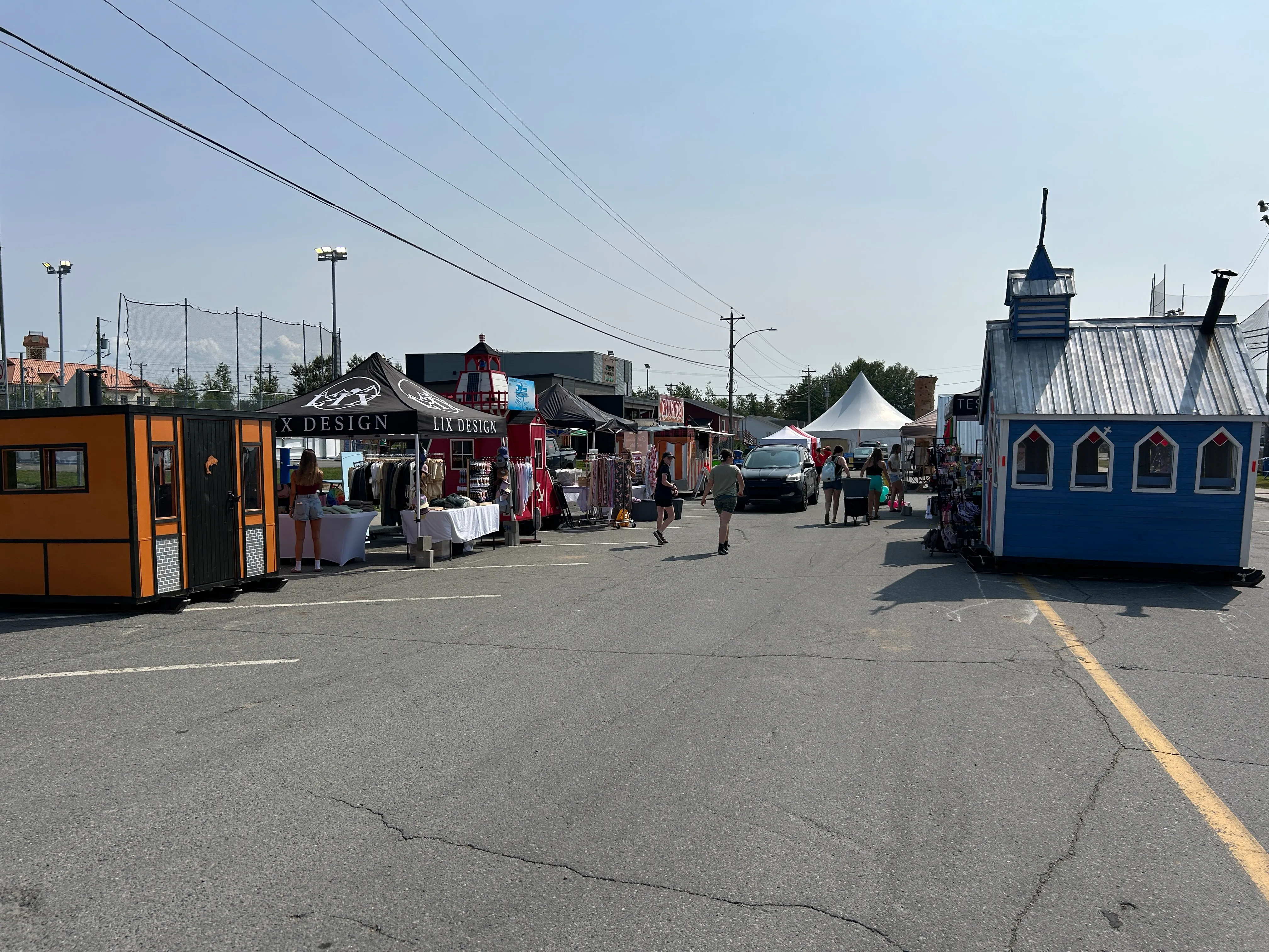 Challenge zone (in front of the sports complex)
