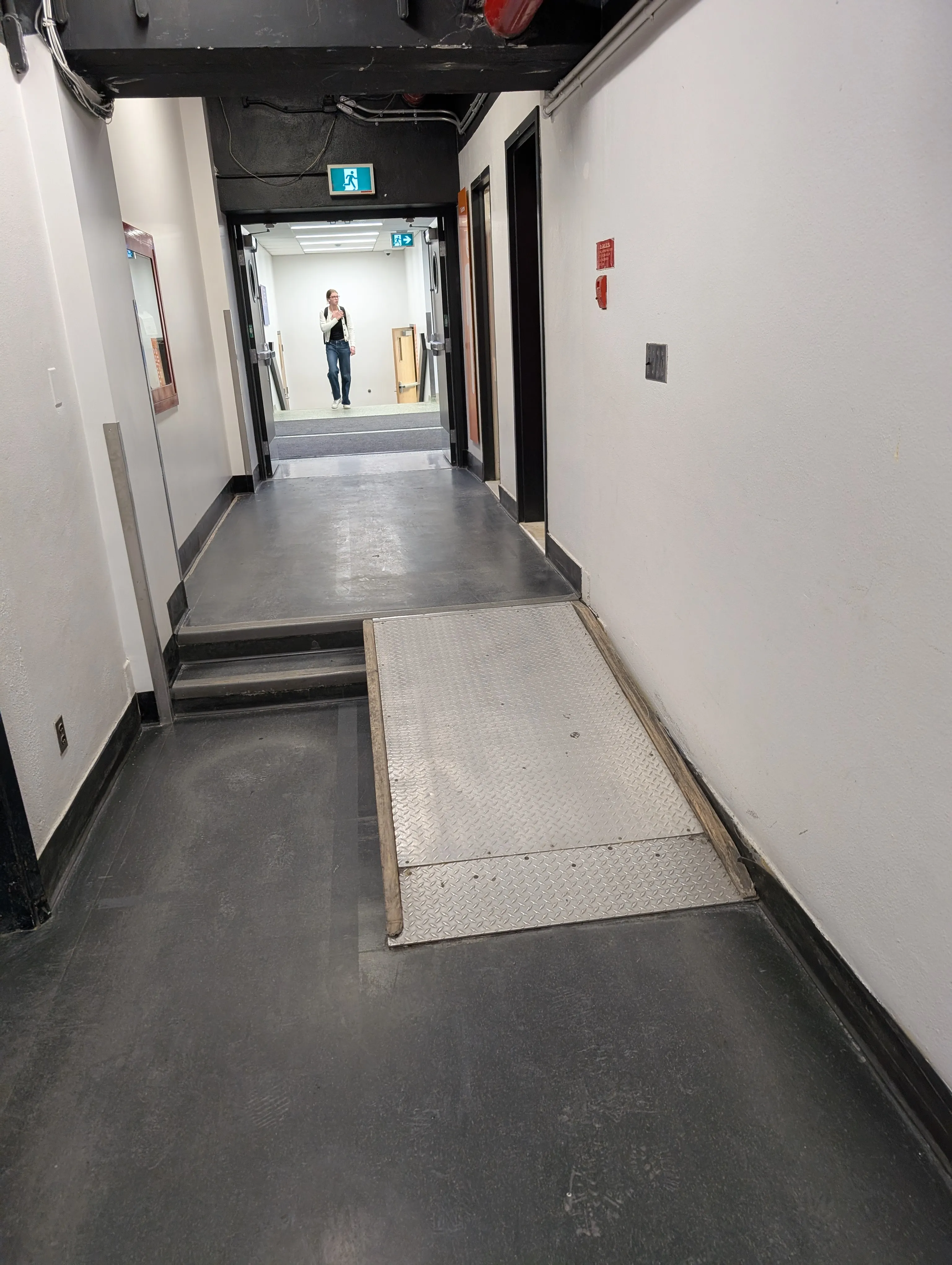 Interior circulation corridor