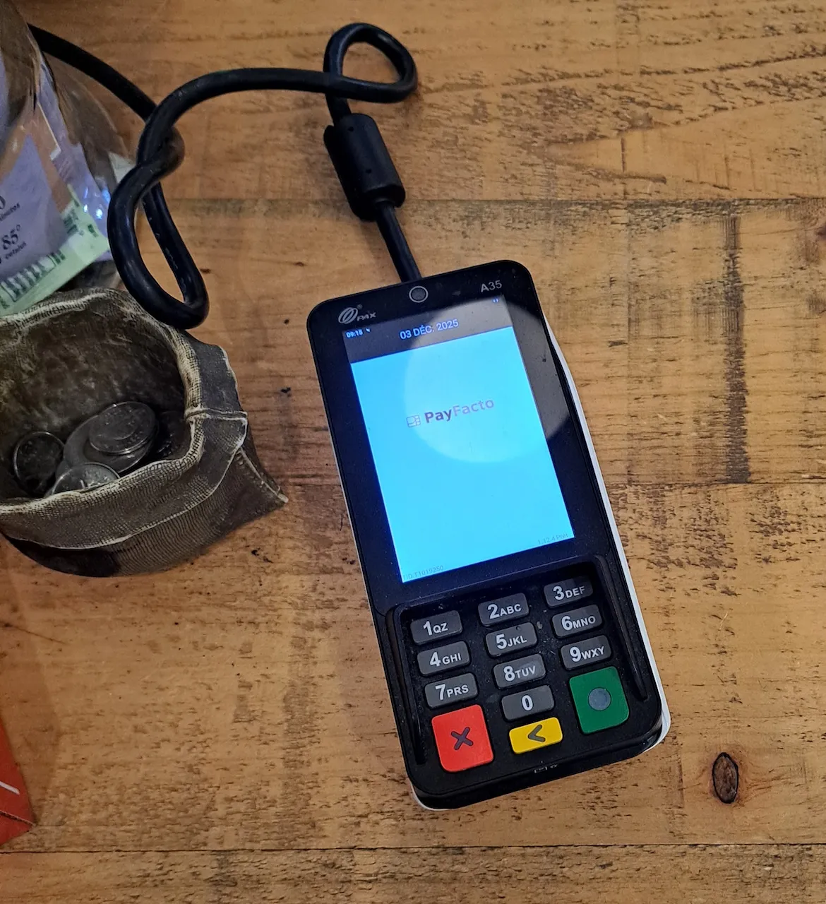 Terminal de paiement