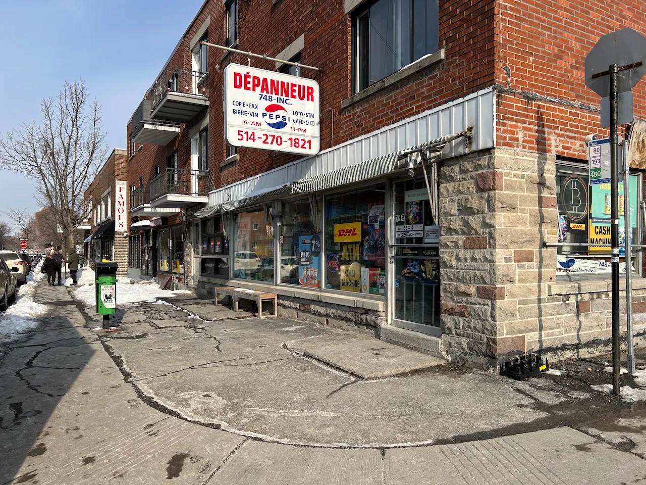 Extérieur de l'établissement