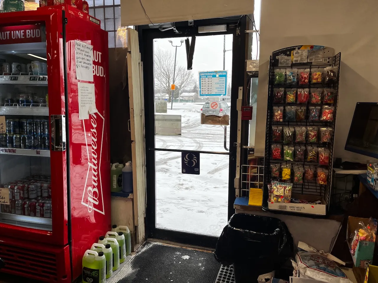 Door - from the inside to the outside