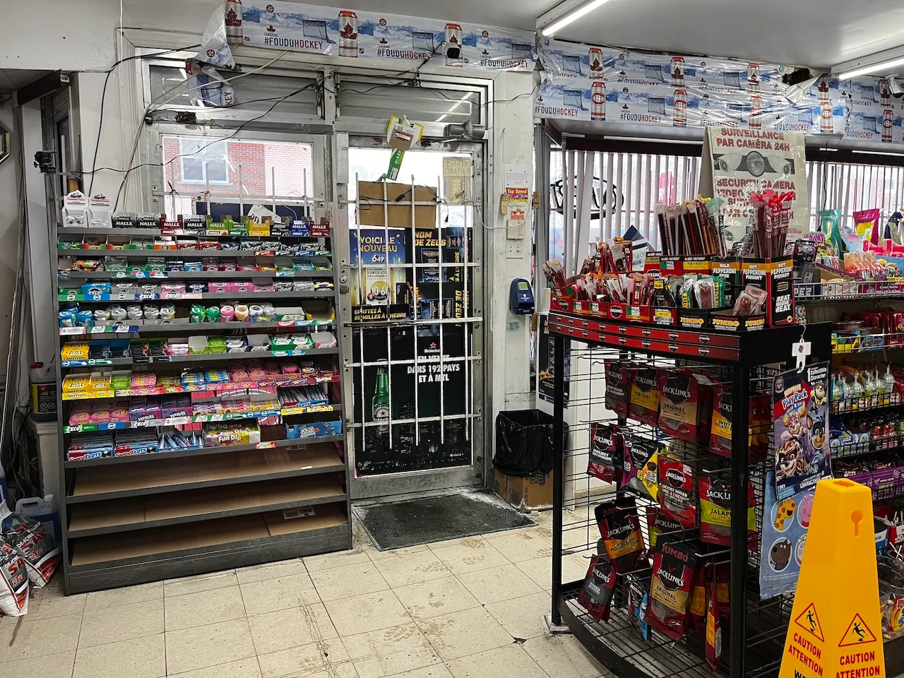 Door – from inside to outside