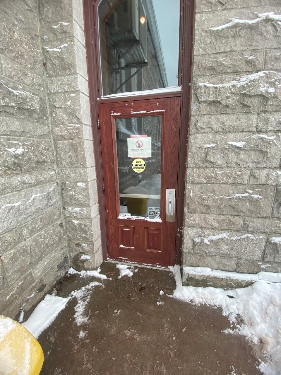 Entrée extérieure