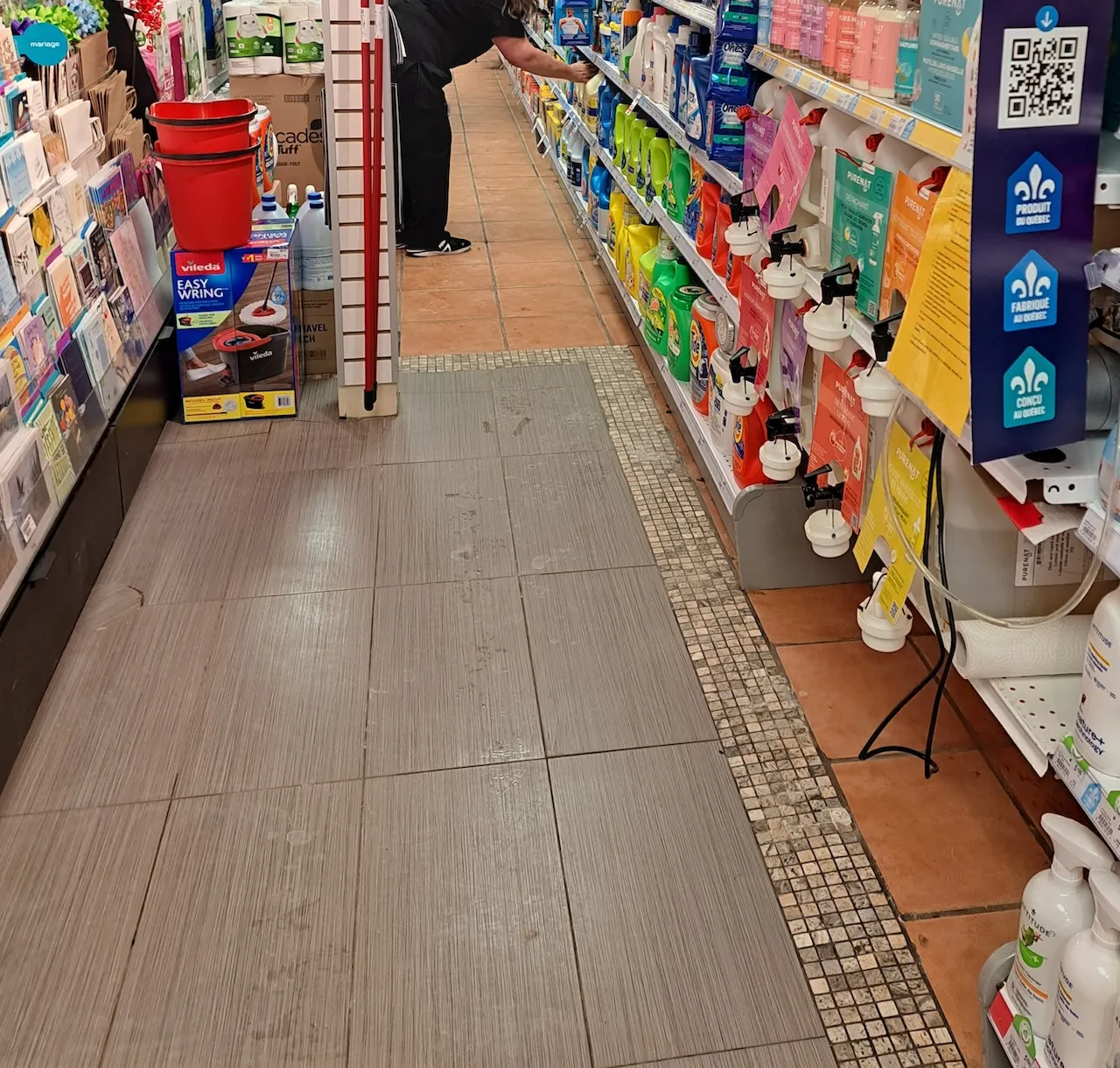 Intérieur du bâtiment