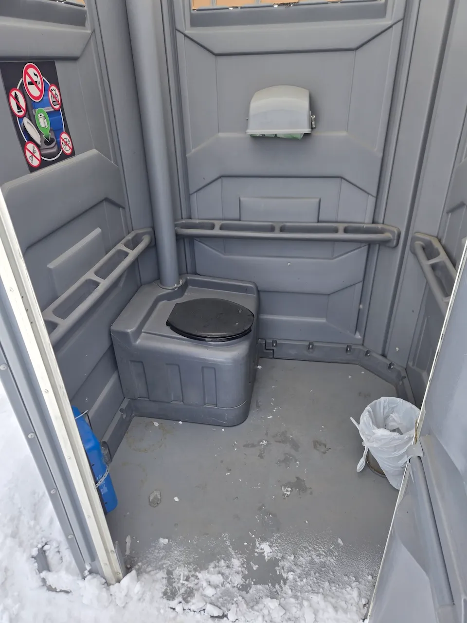 Toilette chimique du festival