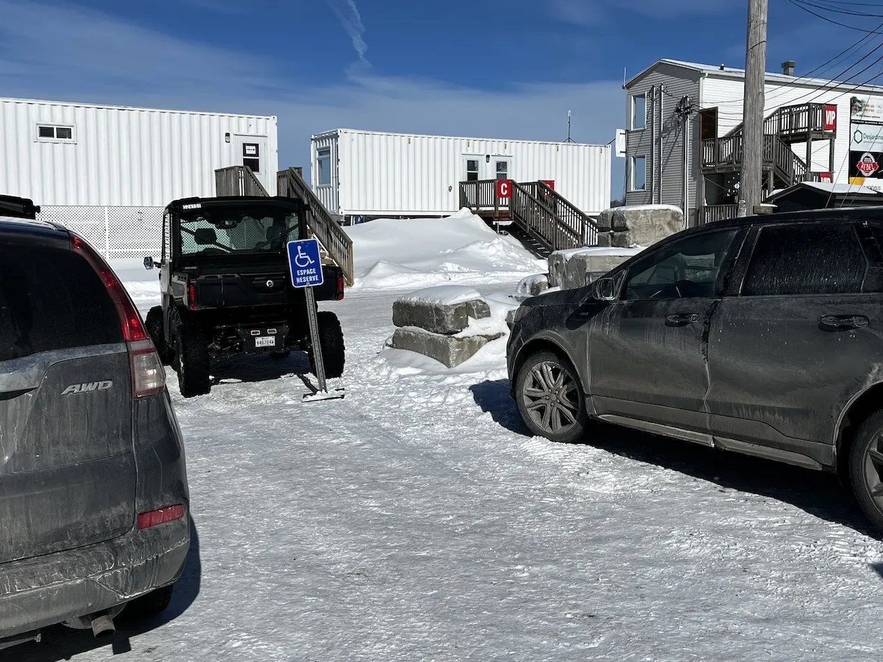 Espace de de stationnement réservé
