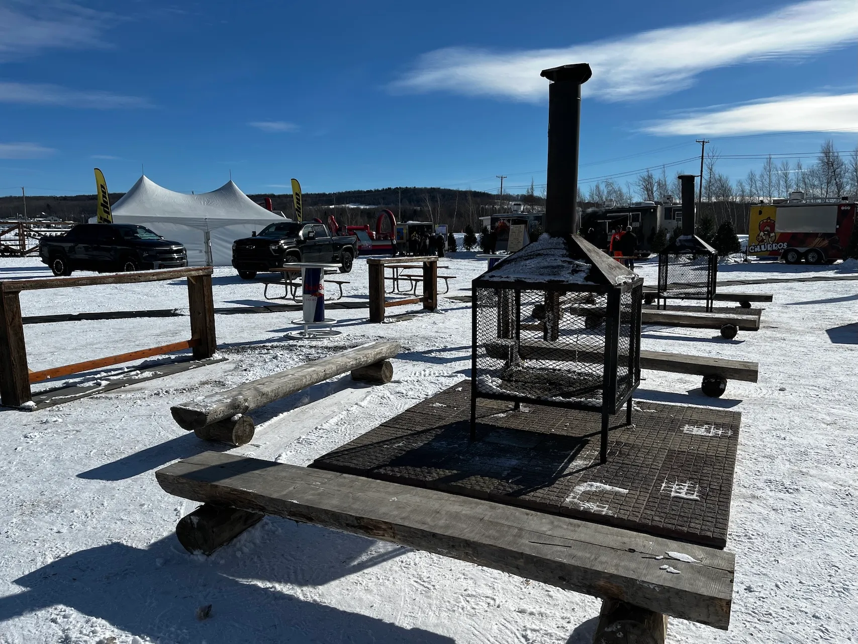 Aire de repos extérieure