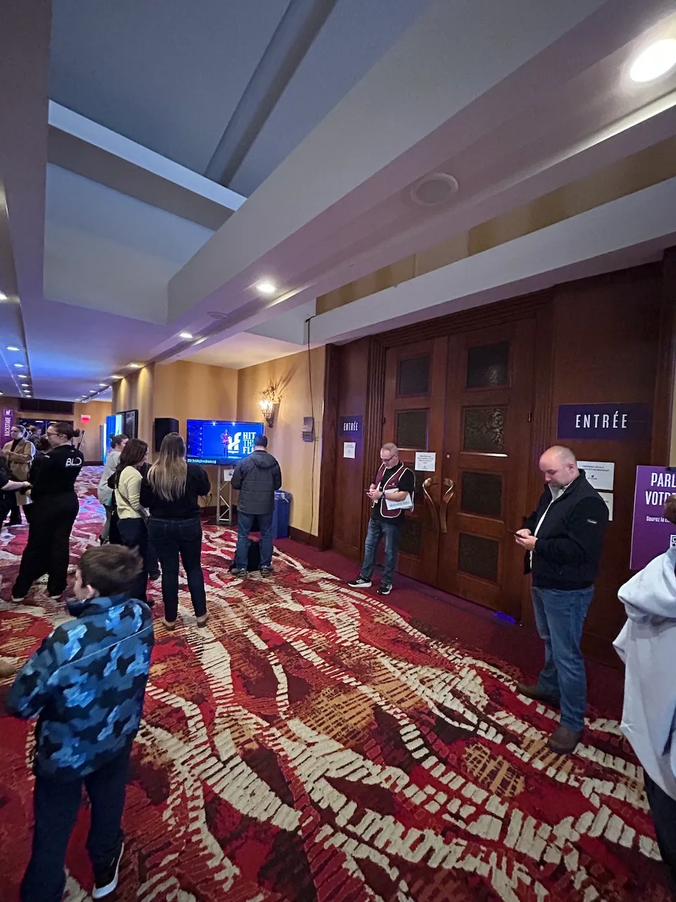 Salle de spectacle - Entrée