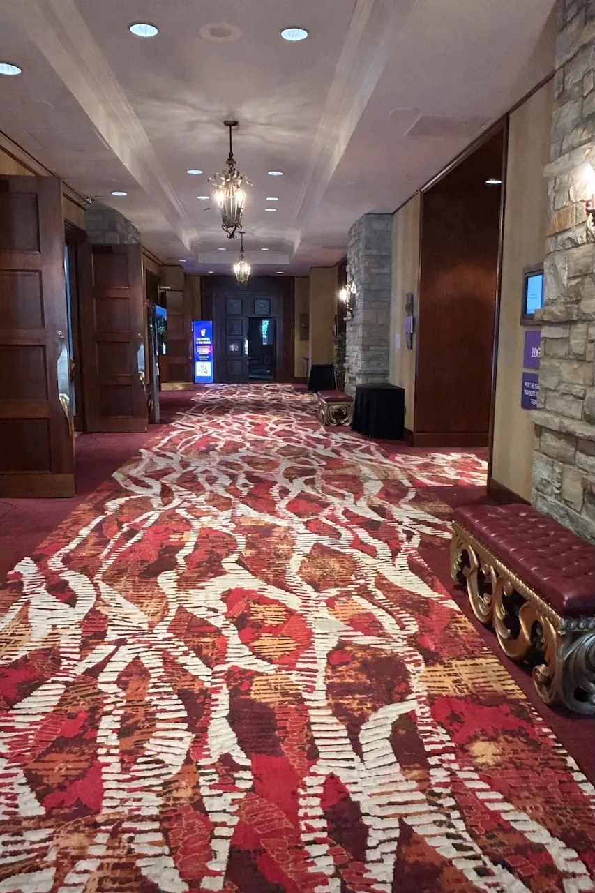 Zone danseurs - Accès aux loges