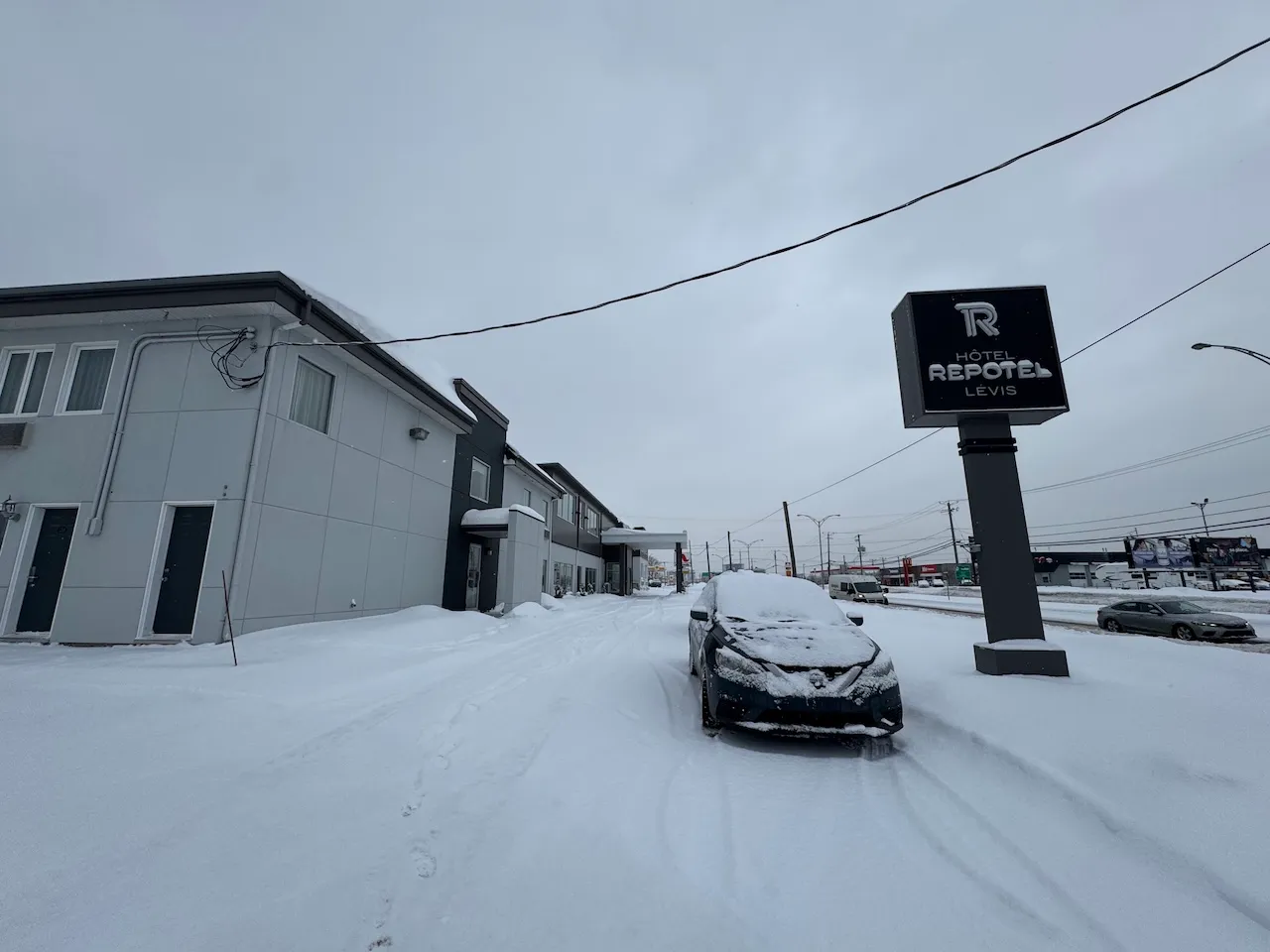 Exterior of the establishment