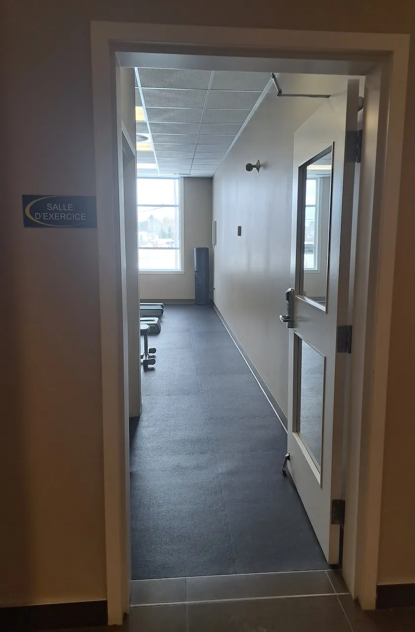 Salle d'entraînement