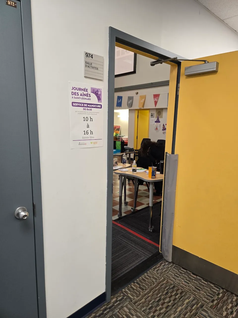 Kiosques d'activités