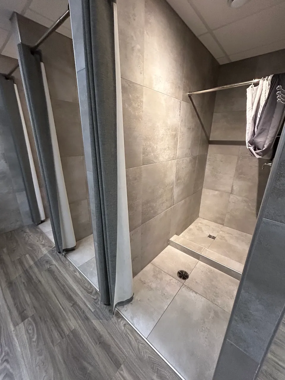 Locker room - shower