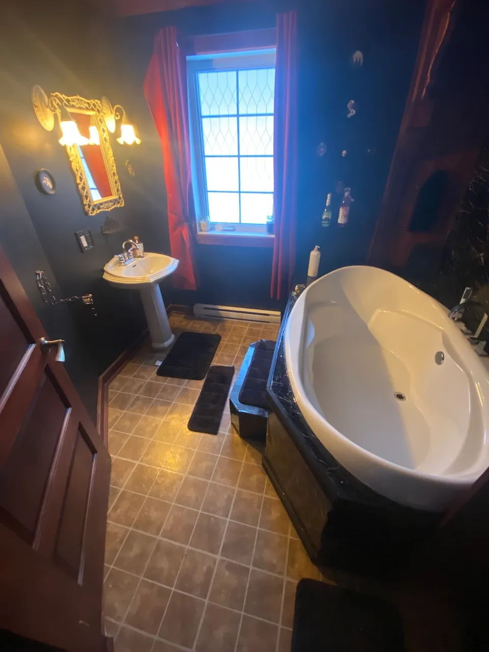 Salle de bain - hors de la chambre