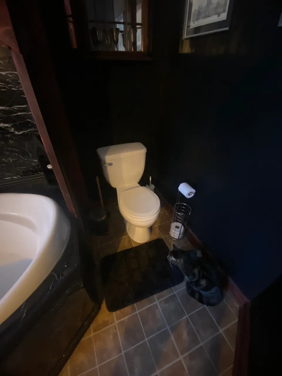 Salle de bain - hors de la chambre