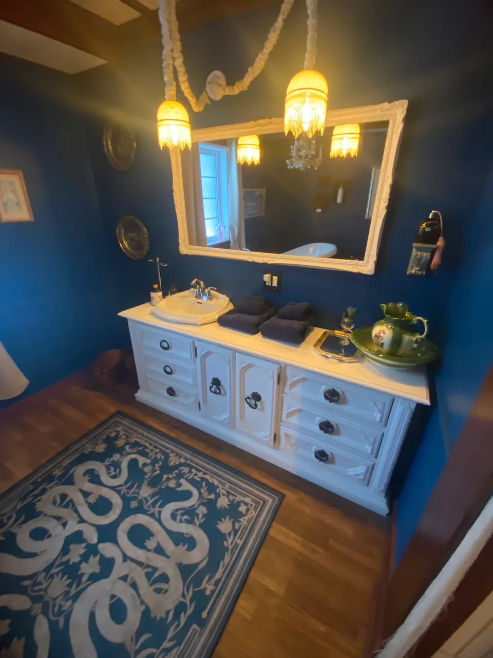 Salle de bain - dans la chambre