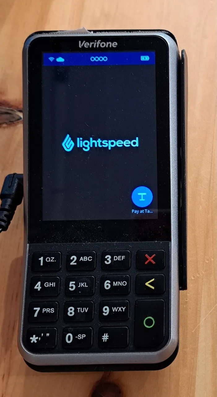 Boutique - Terminal de paiement