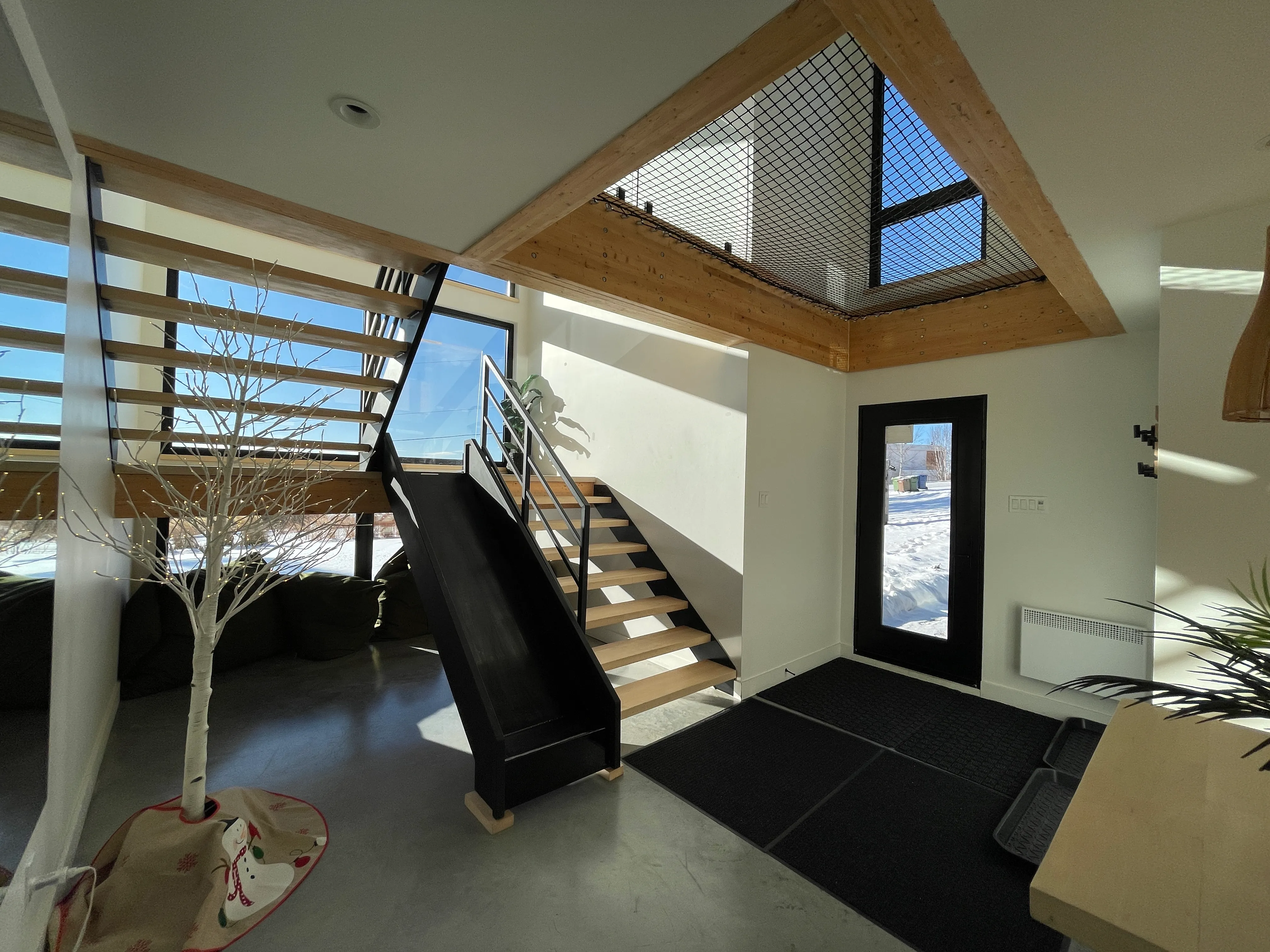 Porte du rez-de-jardin