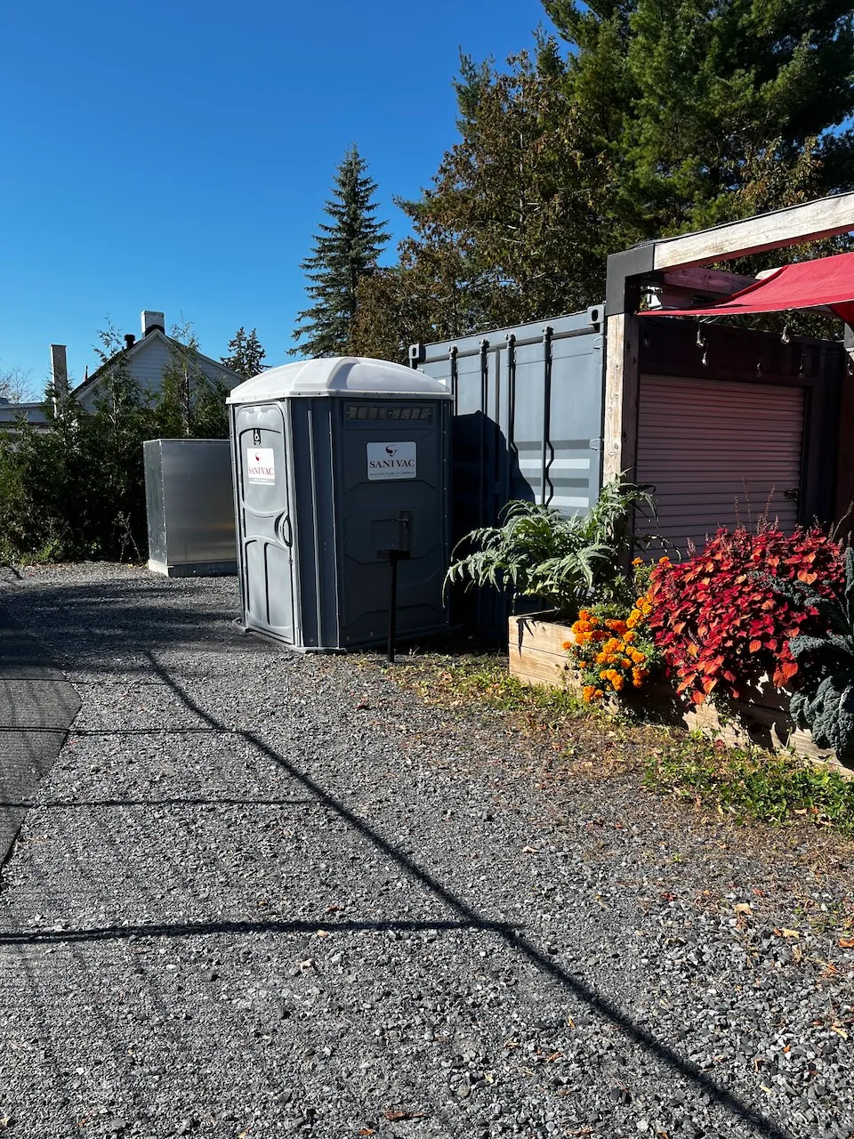 Hallway leading to the bathroom