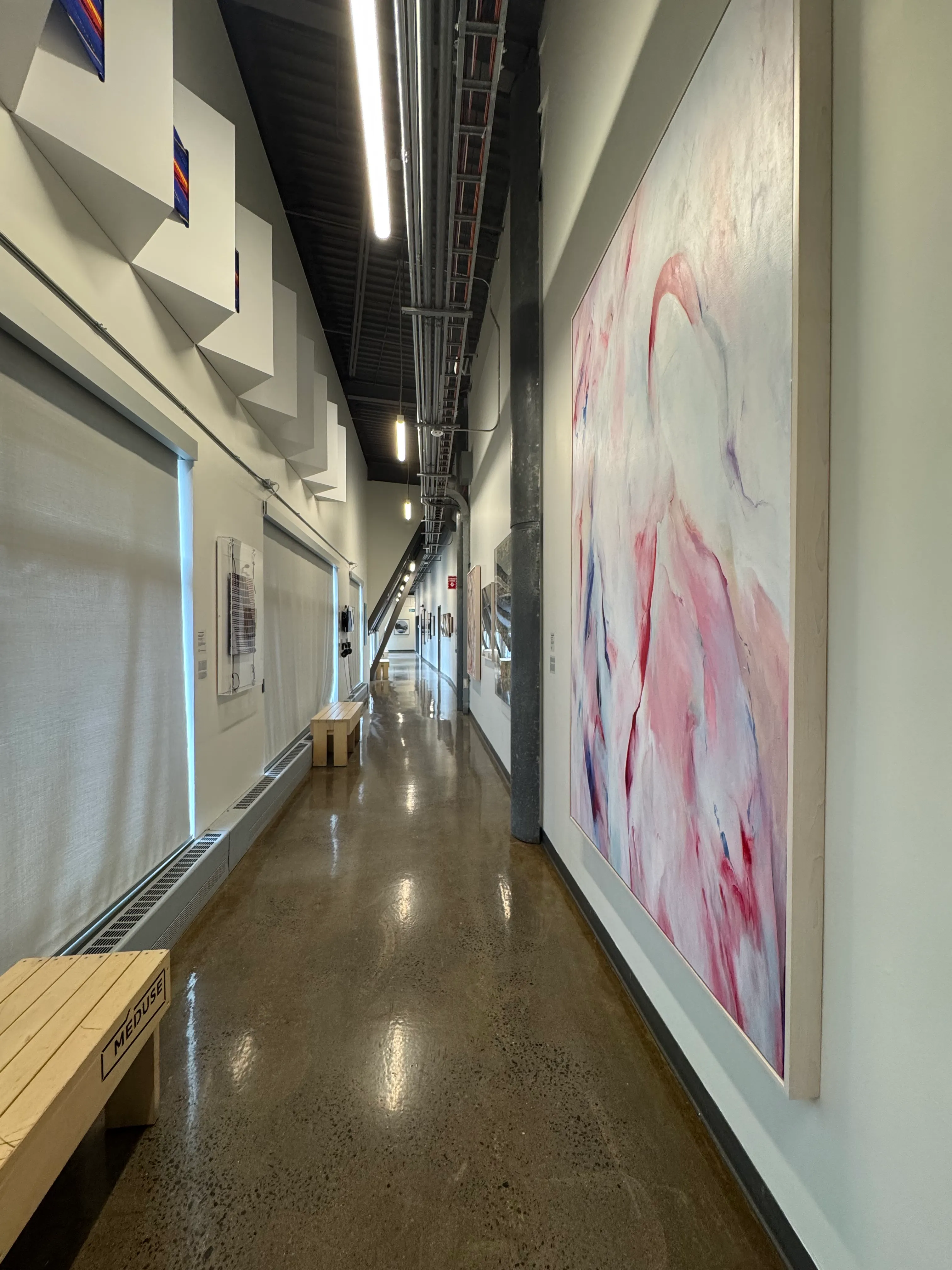 Couloir d'exposition