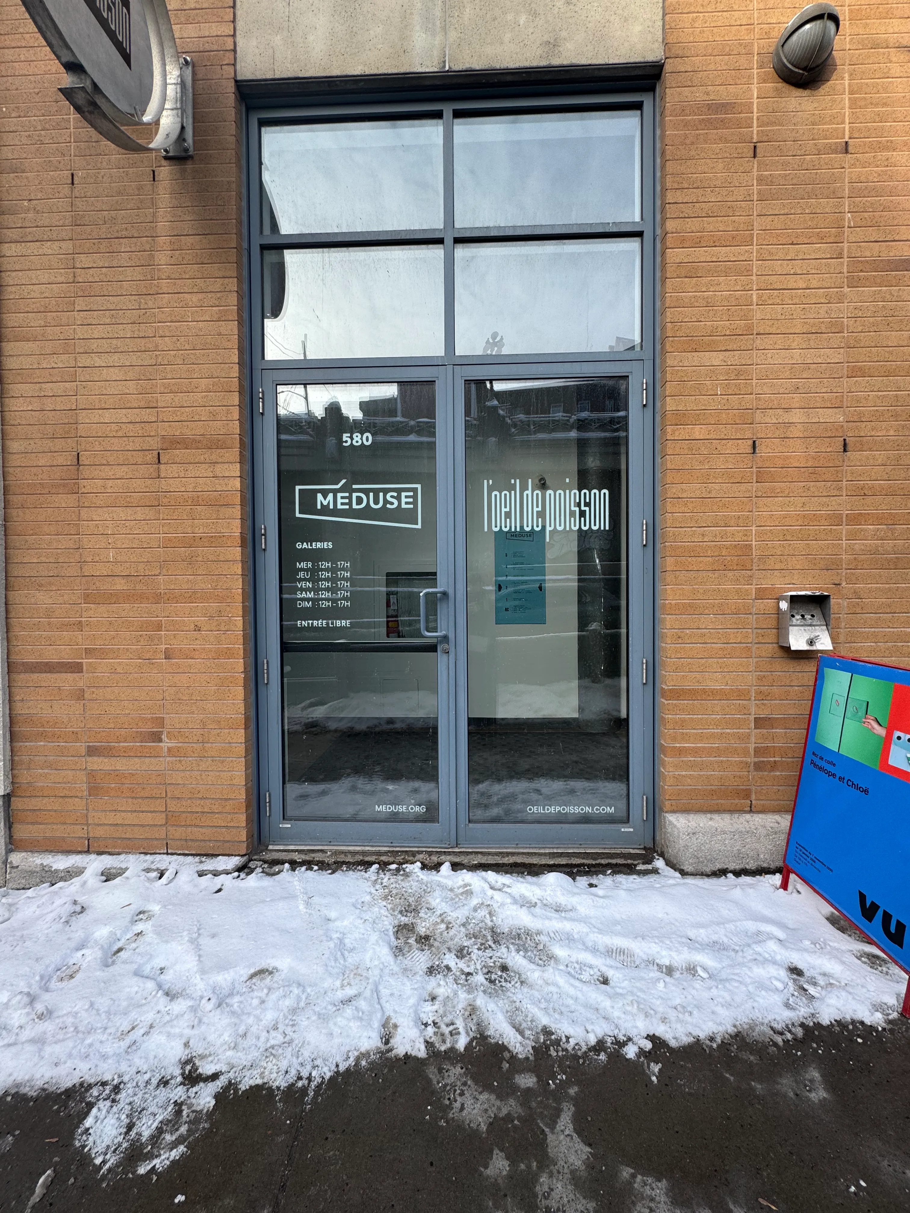 Entrée - 580, Côte d'Abraham