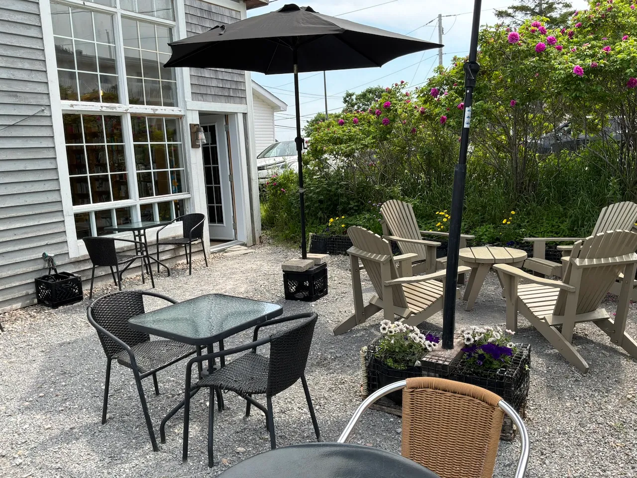 Accès à la terrasse arrière