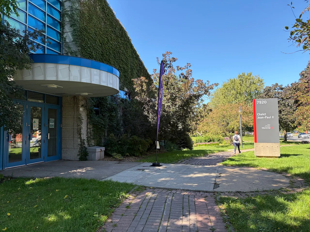 Drop-off point for accessible transportation