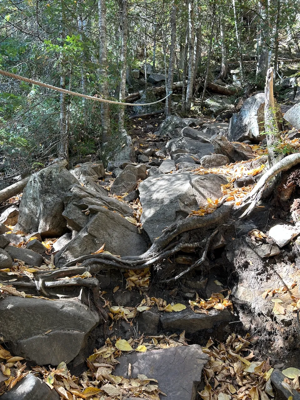 Sentier Voile de la mariée