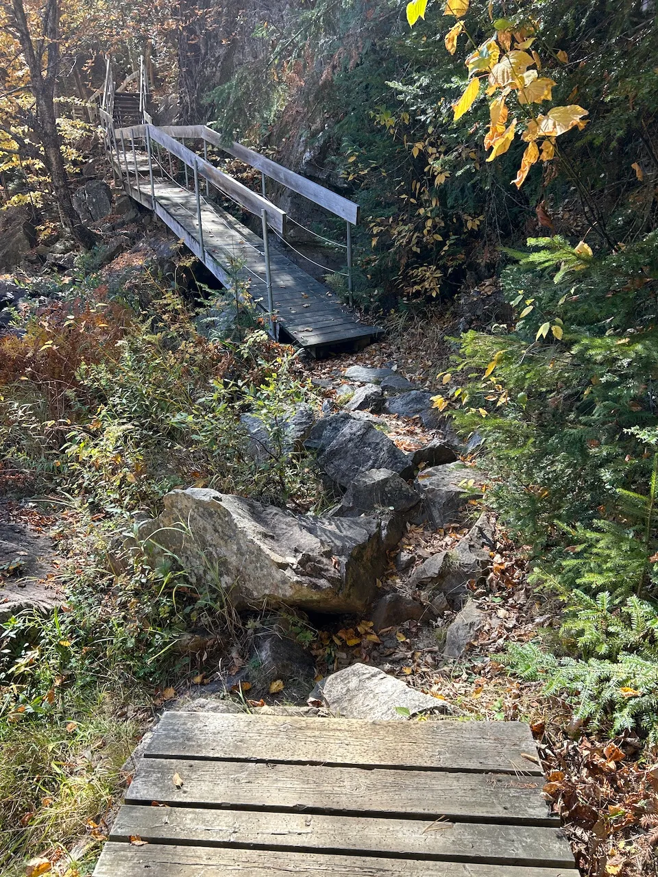 Sentier Voile de la mariée