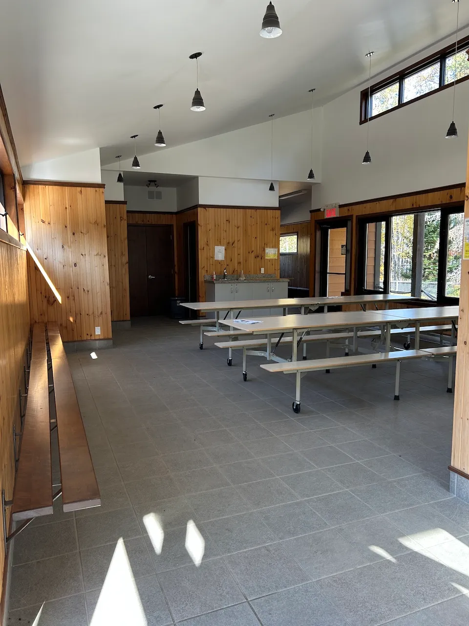 Intérieur du bâtiment