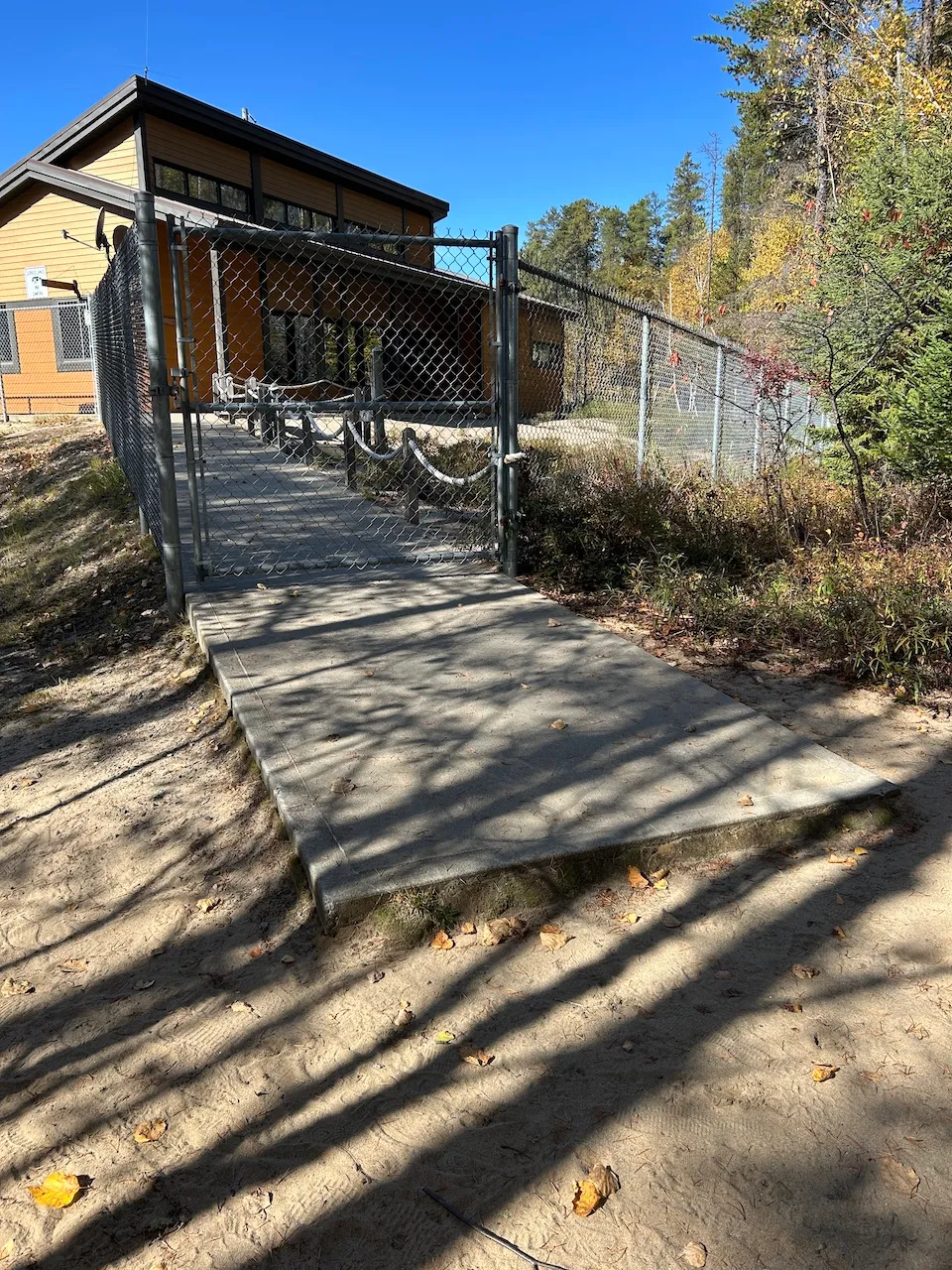 Chemin menant à la plage