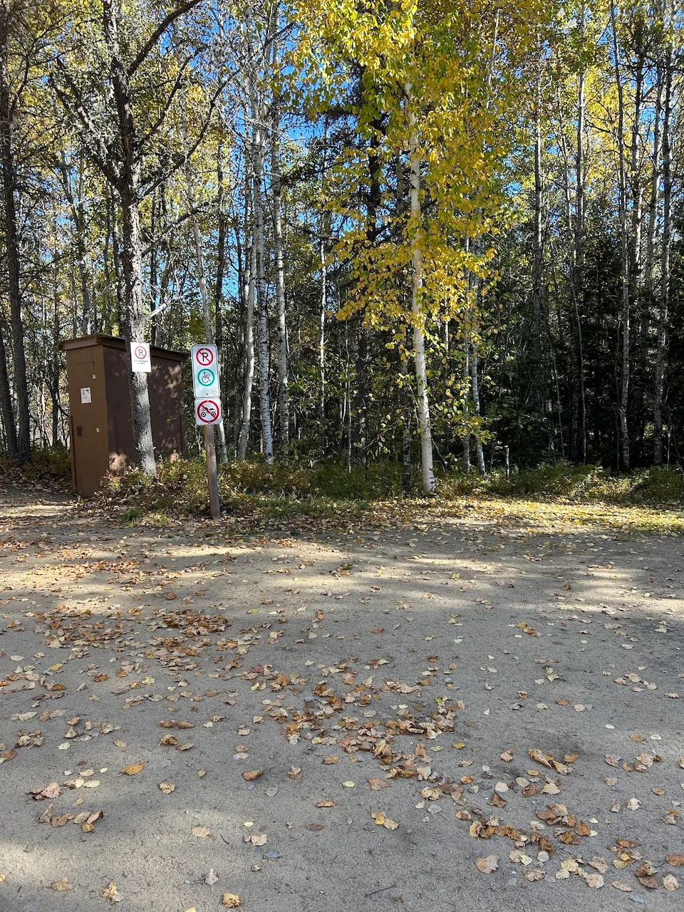 Stationnement près de la plage