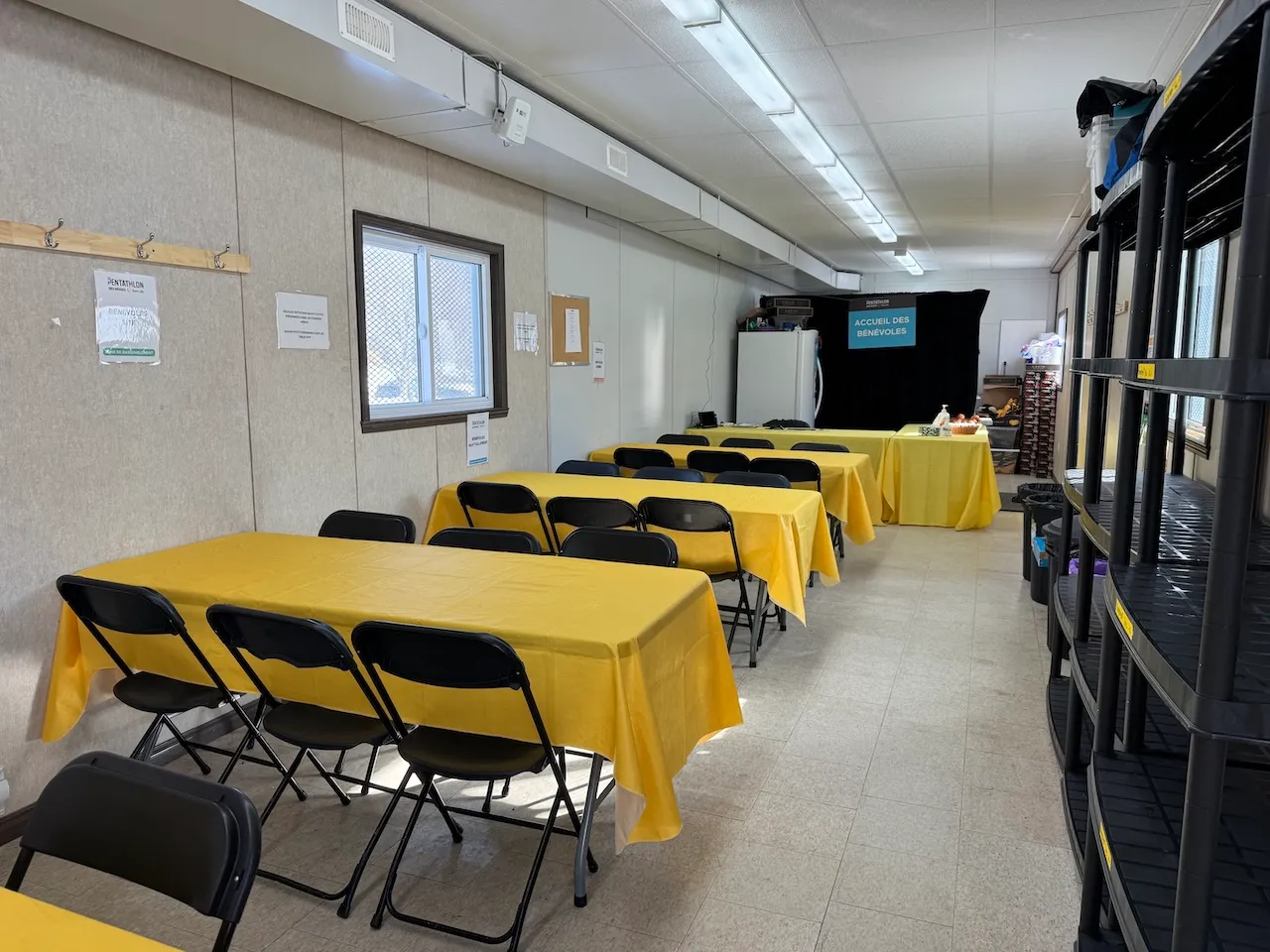 Volunteer area - Interior