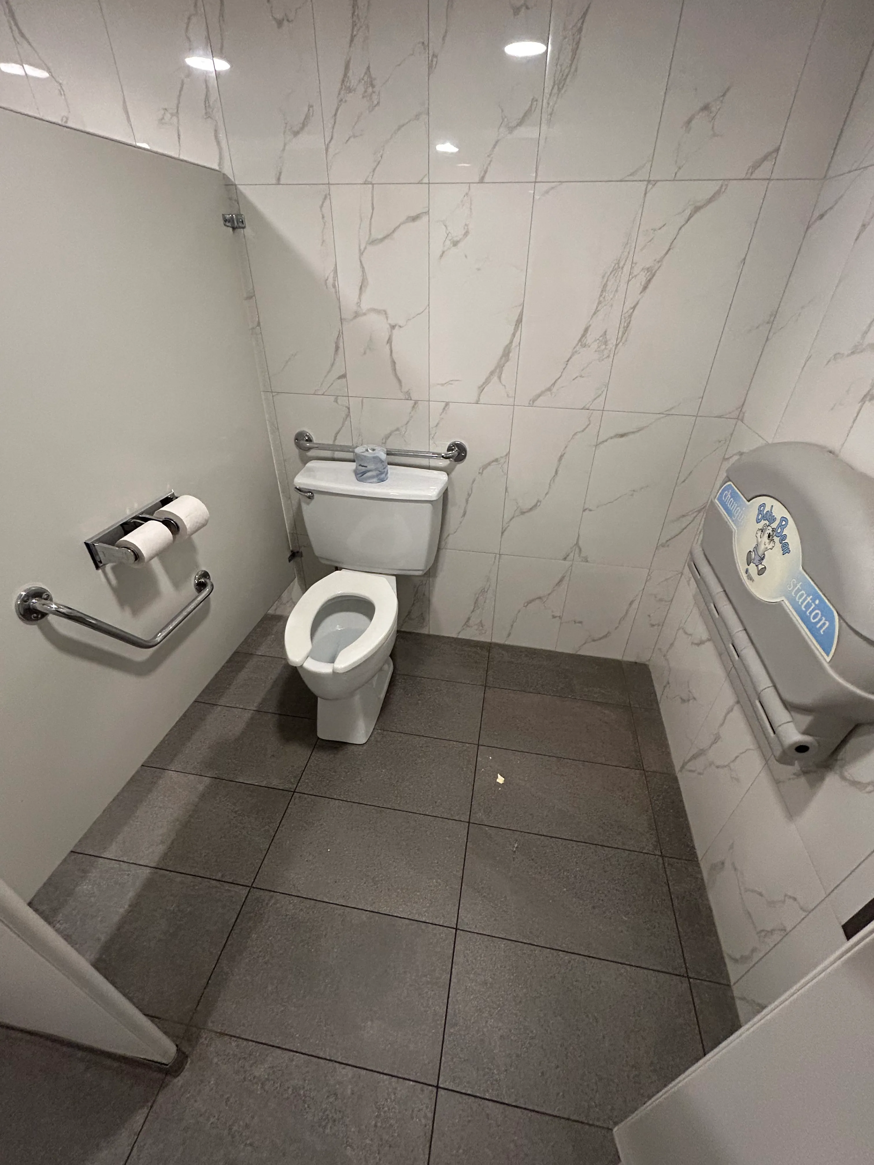 Restrooms (women) - near the reception and the restaurant