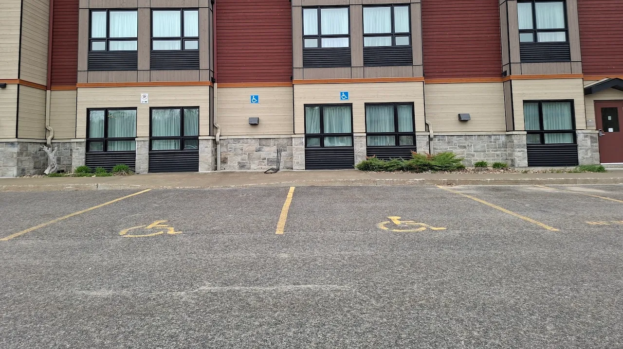 Reserved parking spaces