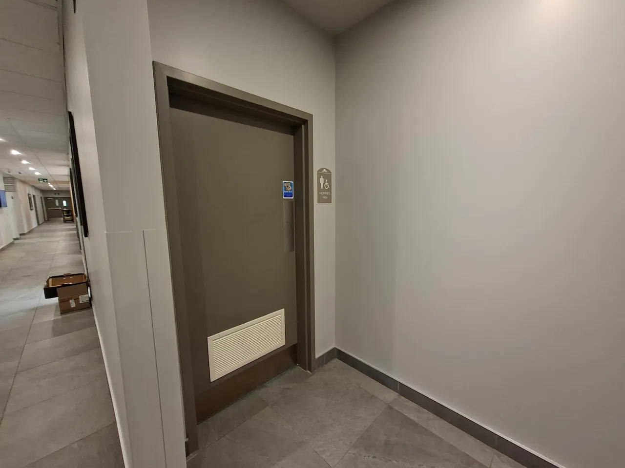 Restrooms - Ground floor - Men