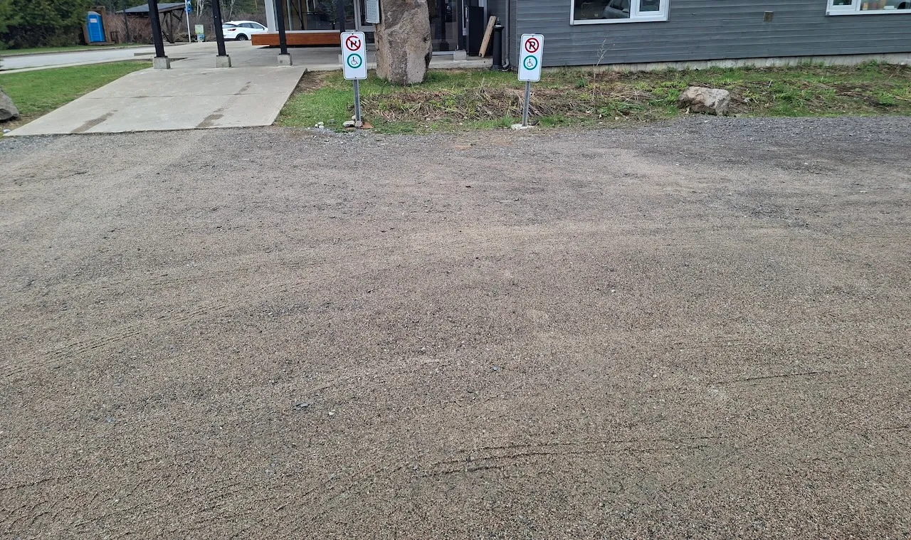 Reserved parking spaces