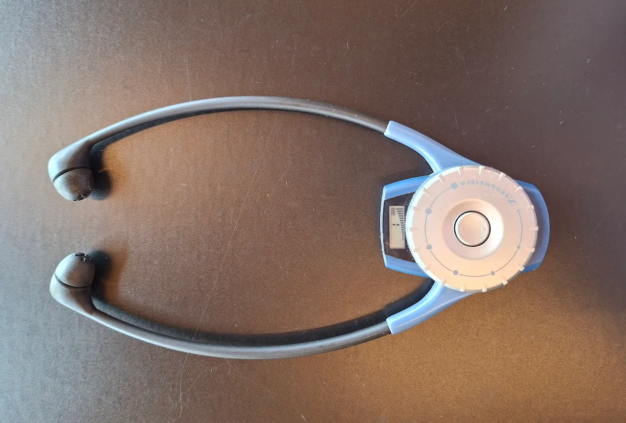 Hearing assistance system - Stereo stethoscope receiver