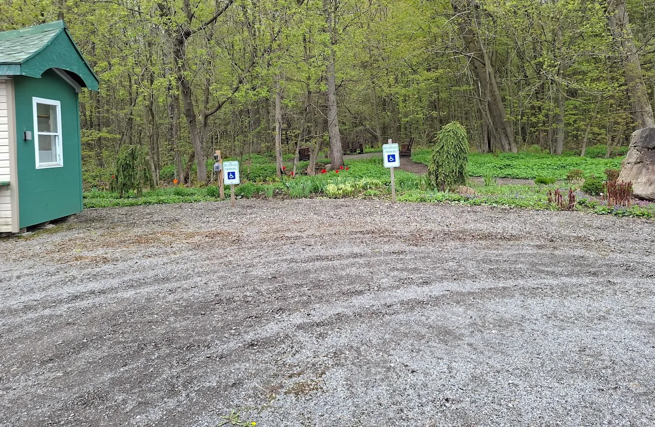 Reserved parking spaces