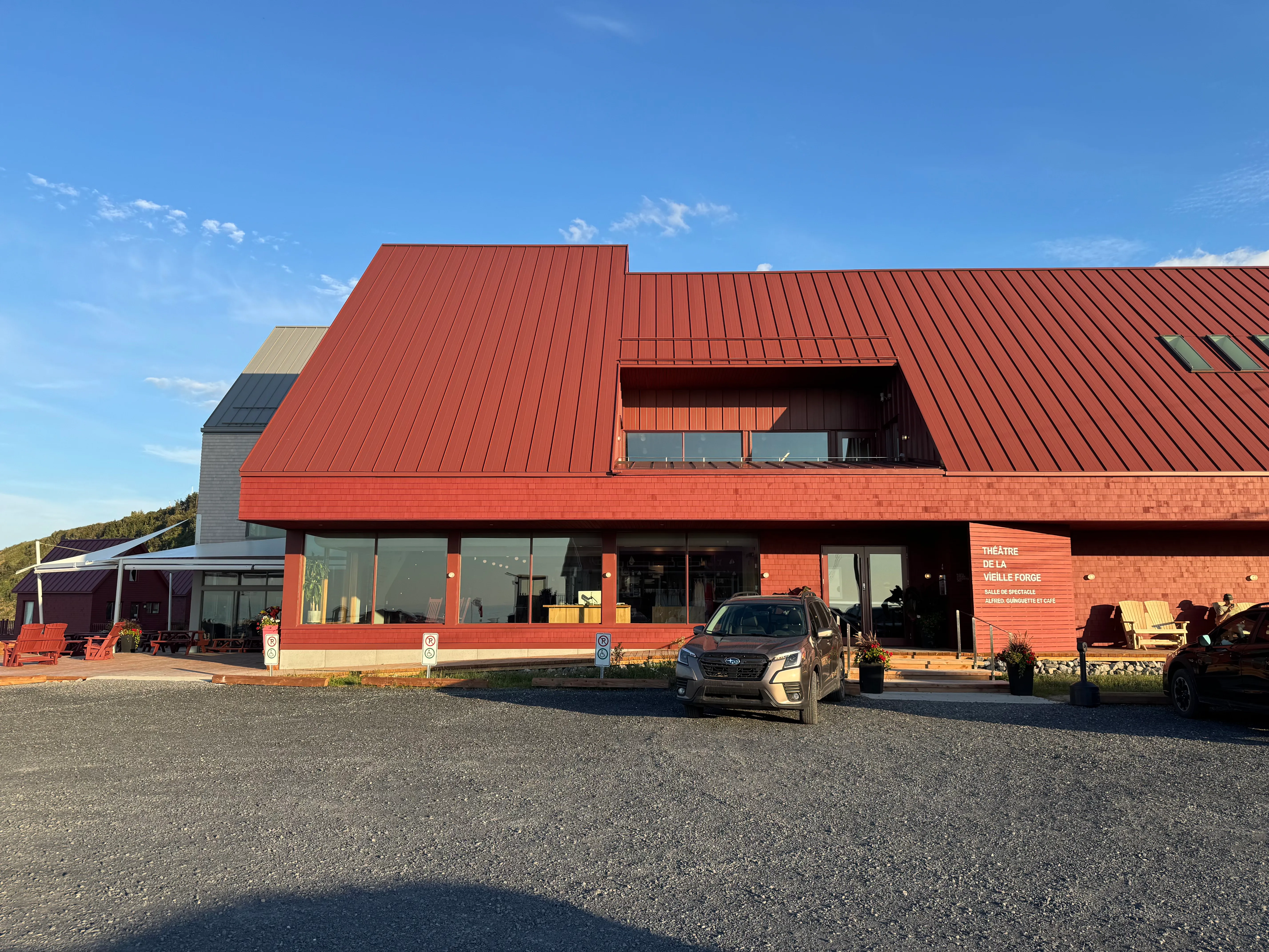 Exterior of the establishment