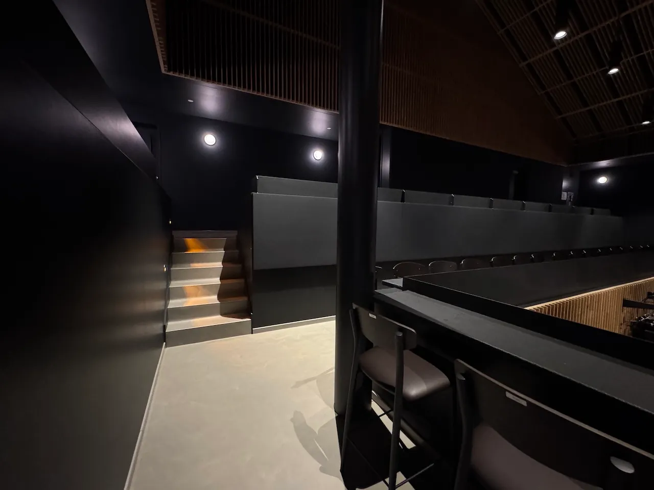 Balcony - Seats accessible via steps